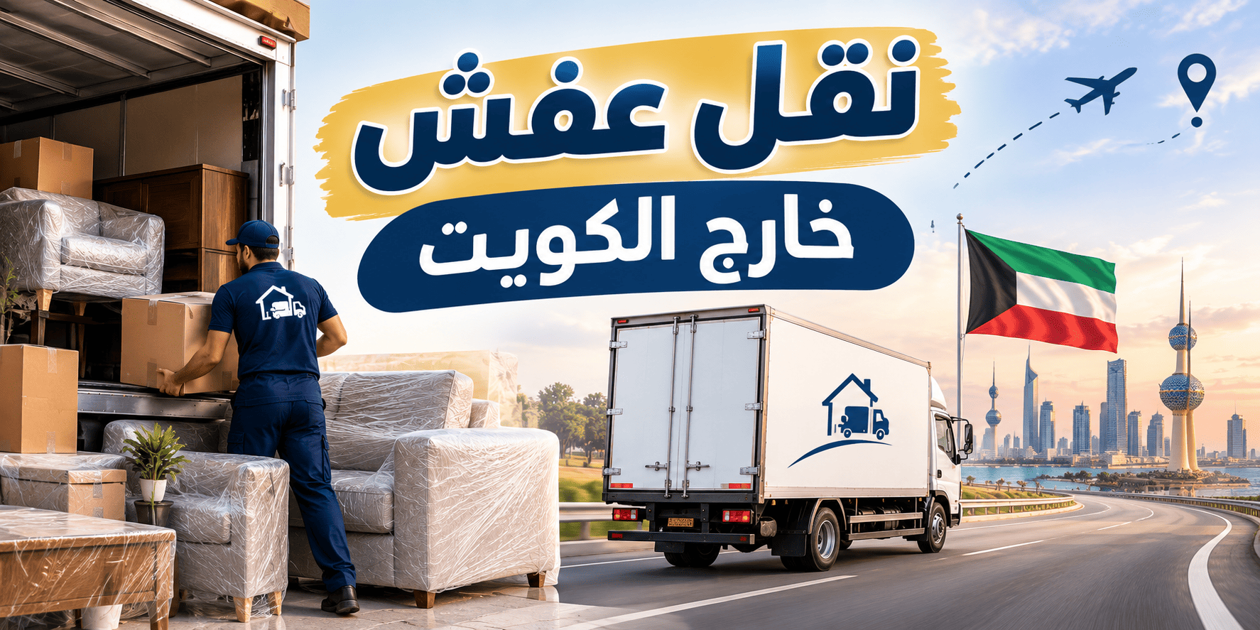 نقل عفش خارج الكويت